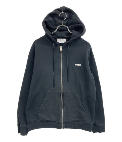 MSGM パーカー ロゴ ブラック 2940MM87 メンズ SIZE M エムエスジーエム