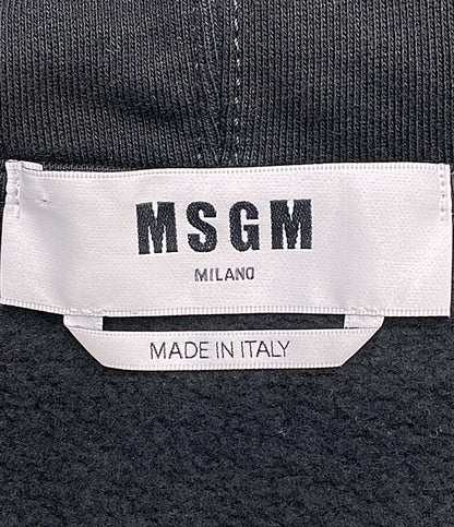 MSGM パーカー ロゴ ブラック 2940MM87 メンズ SIZE M エムエスジーエム