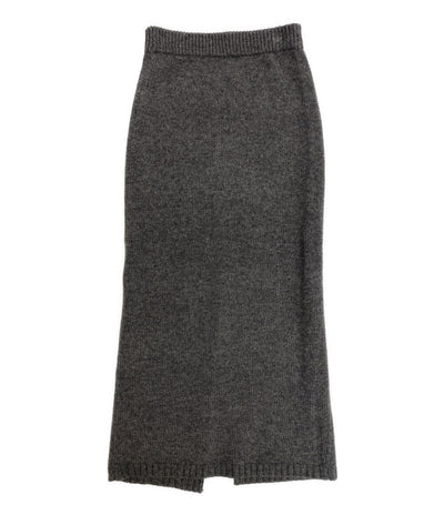 美品 anuans ニットスカート HAMILTONタイトスカート 25AW レディース SIZE 2 アニュアンス