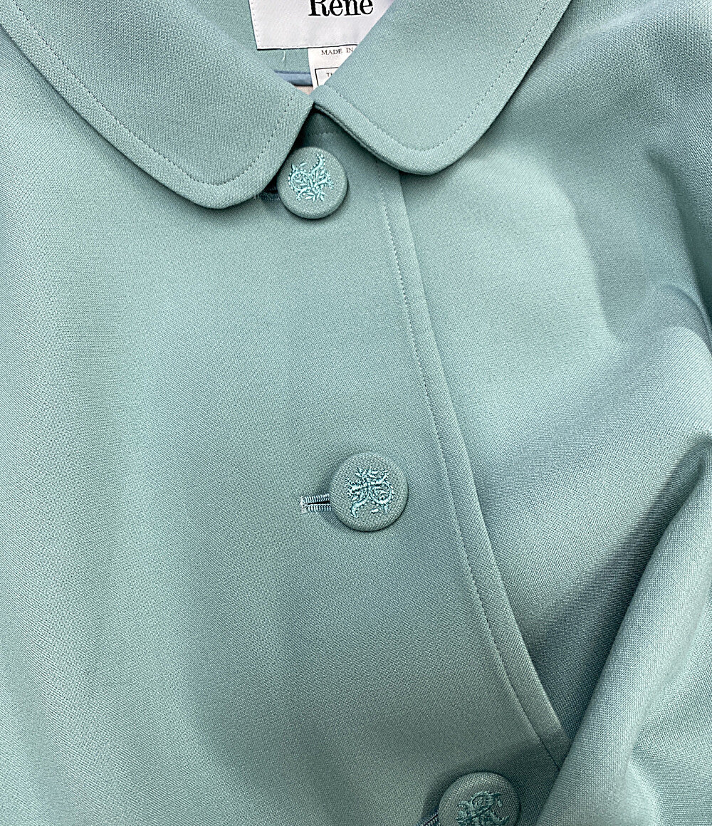Rene ケープポンチョ ミントグリーン 6333150 レディース SIZE F ルネ