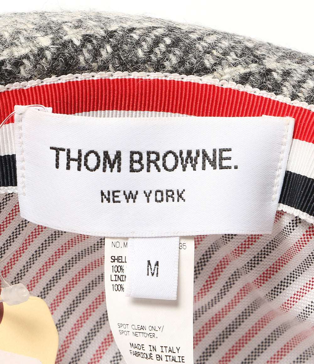 美品 THOM BROWNE ハット MHC335A メンズ SIZE M トムブラウン