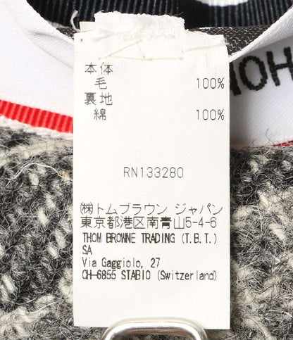 美品 THOM BROWNE ハット MHC335A メンズ SIZE M トムブラウン