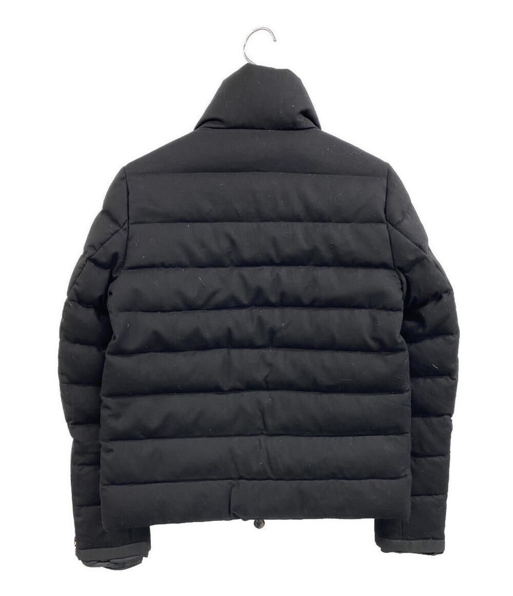 MONCLER ダウンジャケット SEORI sacaiコラボ 袖フリル ブラック 112-09S-46976-05 レディース SIZE - モンクレール