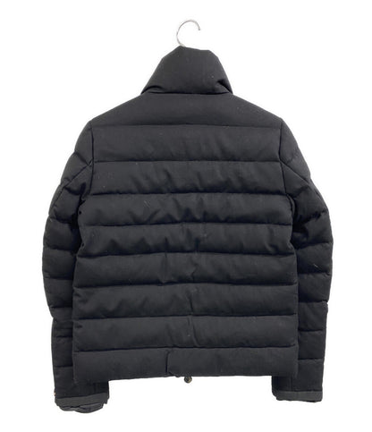 MONCLER ダウンジャケット SEORI sacaiコラボ 袖フリル ブラック 112-09S-46976-05 レディース SIZE - モンクレール
