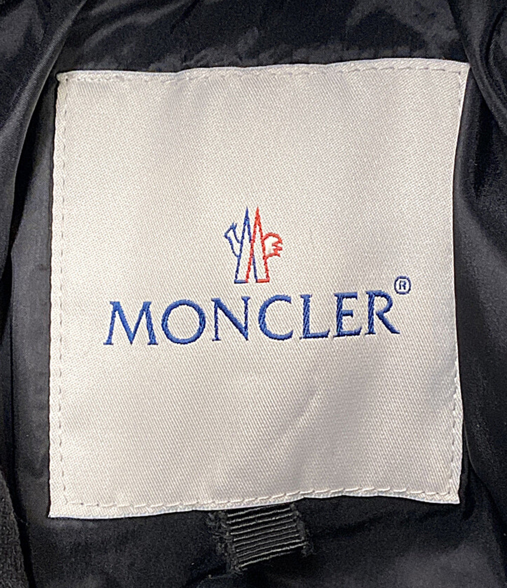 MONCLER ダウンジャケット SEORI sacaiコラボ 袖フリル ブラック 112-09S-46976-05 レディース SIZE - モンクレール