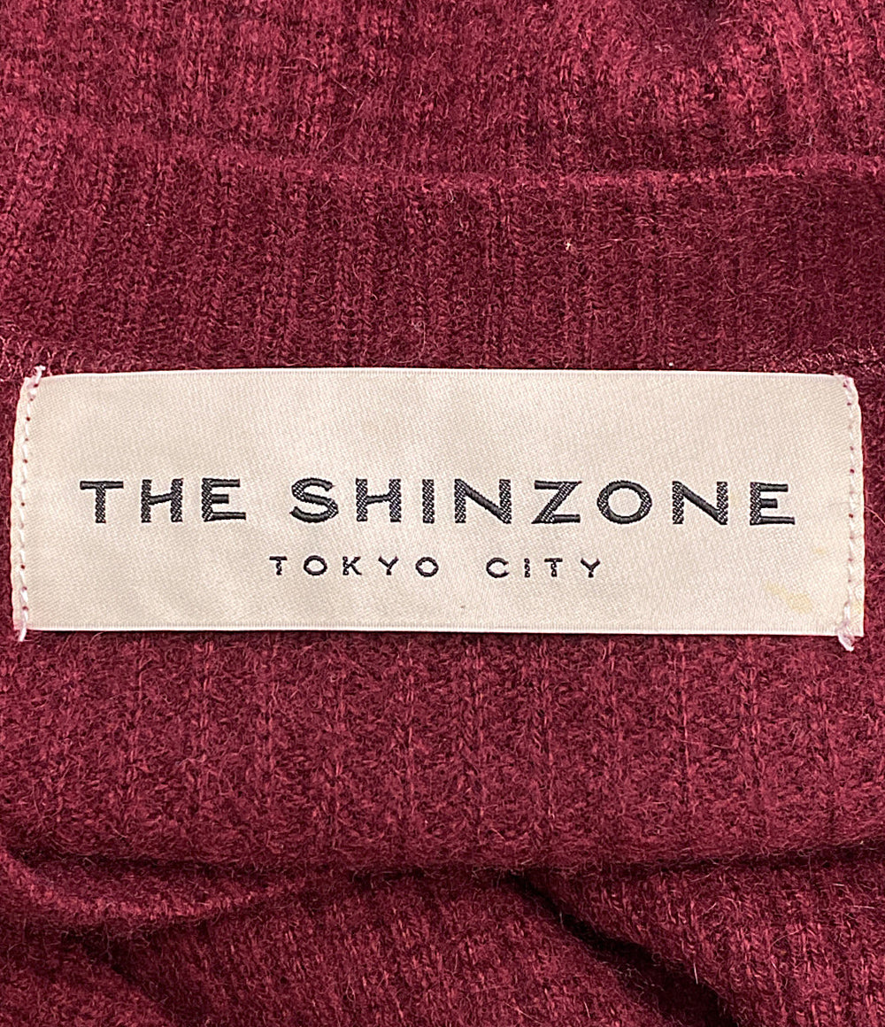THE SHINZONE ザ シンゾーン ニット カシミヤ ワインレッド 19AMSNI67 レディース SIZE F