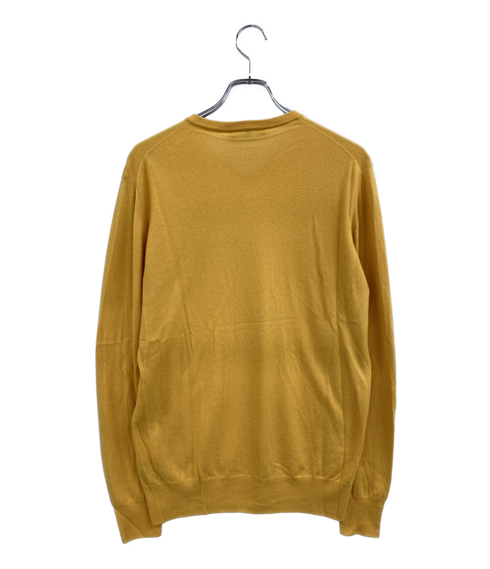 美品 Loro Piana ニット イエロー カシミヤ FAG1185 レディース SIZE 52 ロロピアーナ