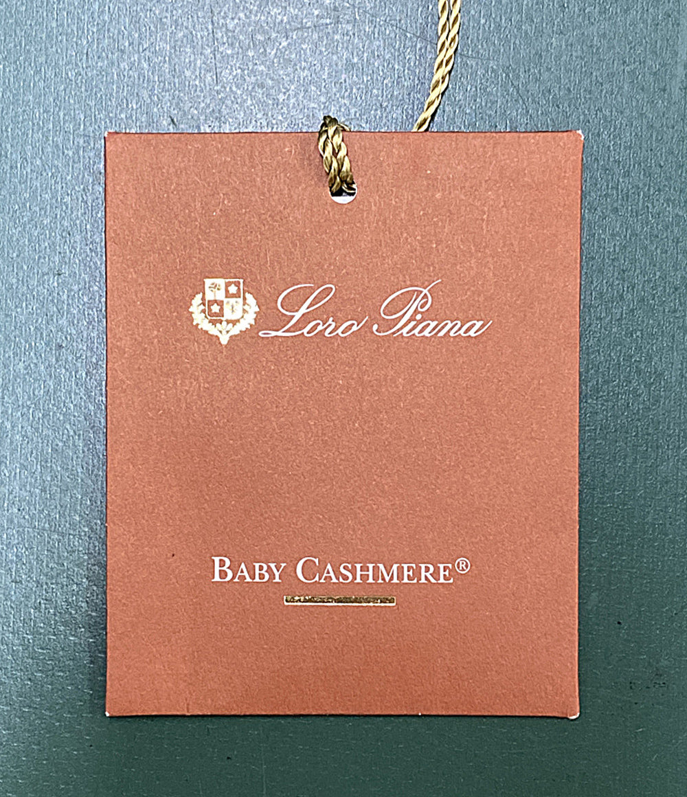 美品 Loro Piana ニット イエロー カシミヤ FAG1185 レディース SIZE 52 ロロピアーナ