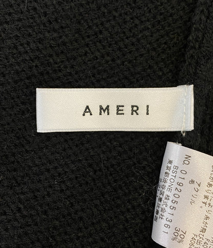 アメリ ハイネック スリット ロングニットワンピース      01920551361 レディース SIZE F  Ameri