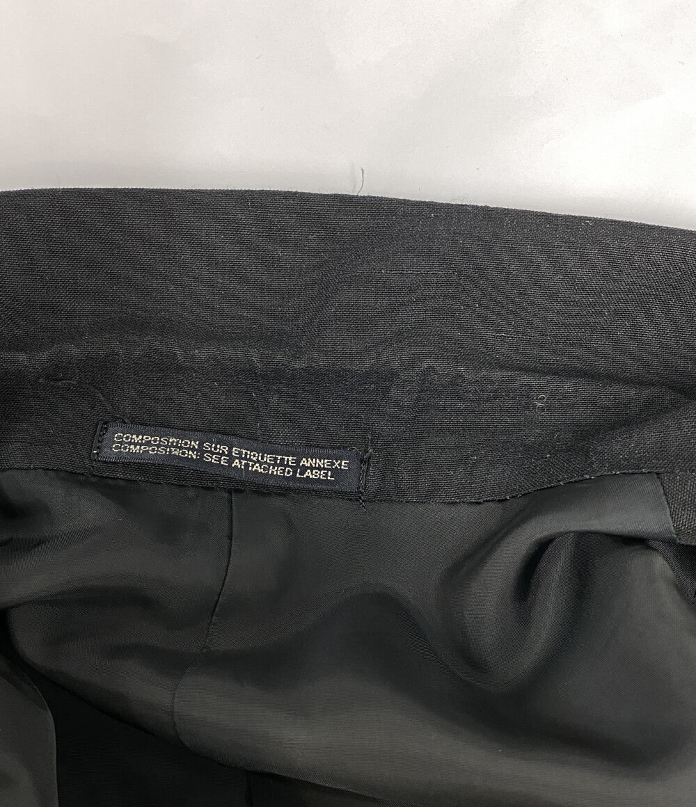 YOHJI YAMAMOTO POUR HOMME テーラードジャケット ラミー レーヨン混 ブラック メンズ SIZE S ヨウジヤマモトプールオム