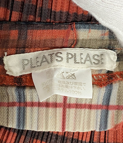 PLEATS PLEASE スカート 水玉チェック柄 PP64-JG247 レディース SIZE - プリーツプリーズ