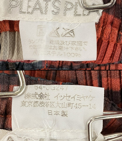PLEATS PLEASE スカート 水玉チェック柄 PP64-JG247 レディース SIZE - プリーツプリーズ