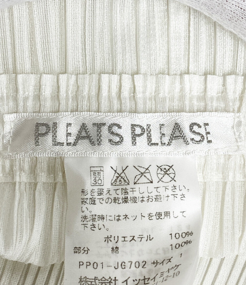 PLEATS PLEASE スカート ホワイト PP01-JG702 レディース SIZE 1 プリーツプリーズ