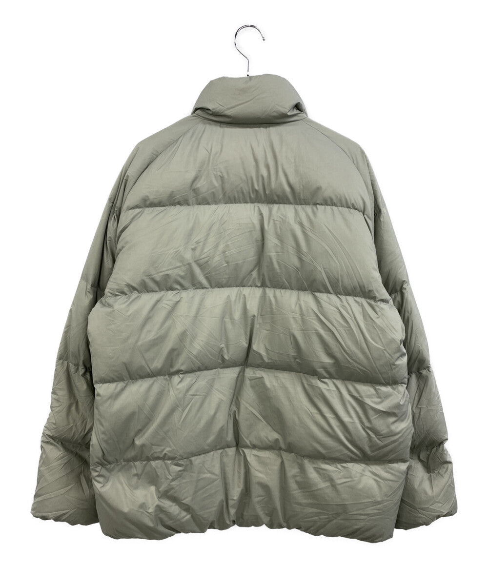 美品 NANGA ダウンジャケット シャドウリップダウン グレー UM47-17H003 メンズ SIZE M ナンガ
