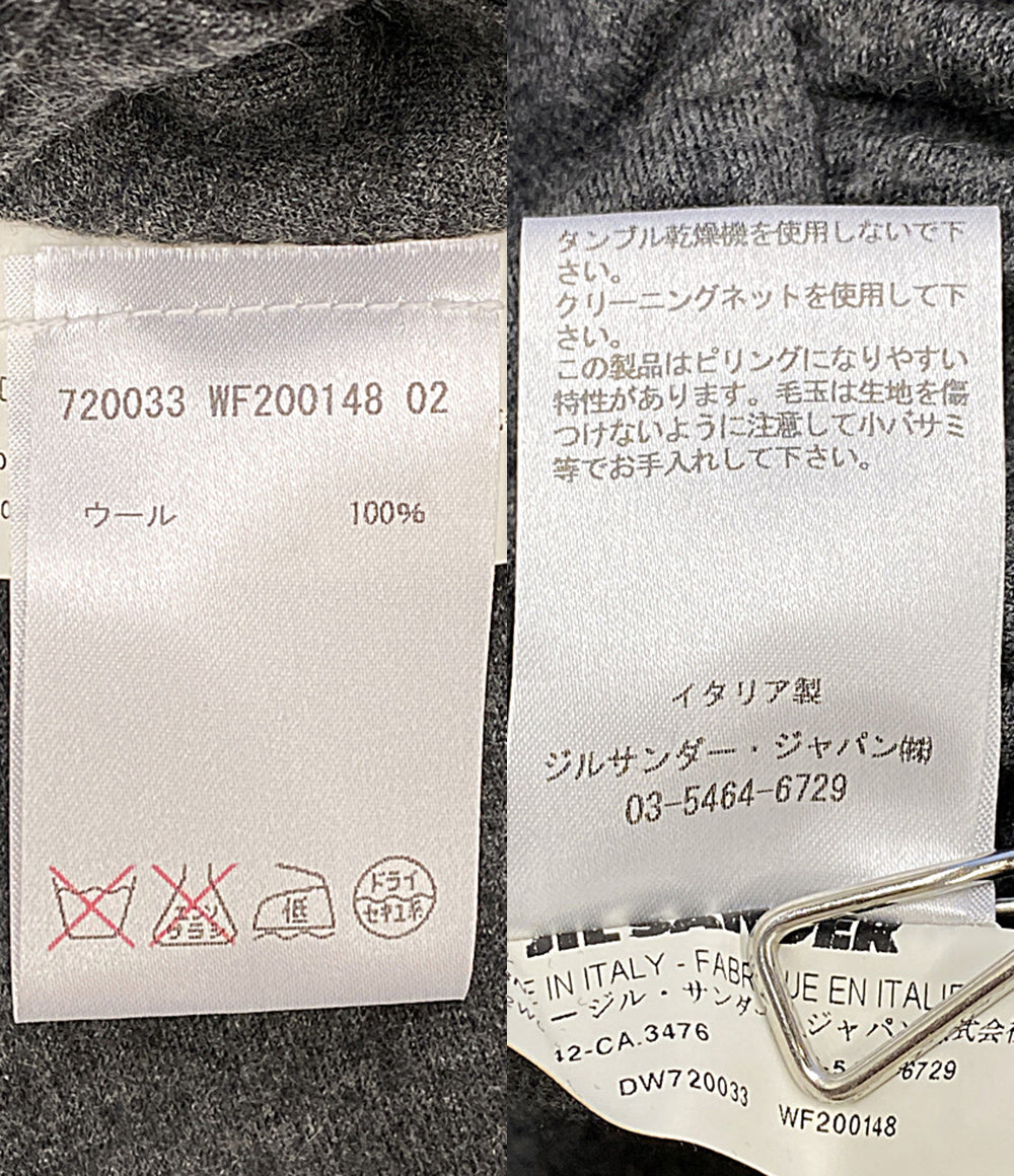 Jil sander ウールスカート 720033 WF200148 レディース SIZE 02 ジルサンダー