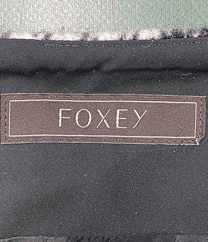 美品 foxey スカート 千鳥格子 ウール 43649 レディース SIZE 38 フォクシー