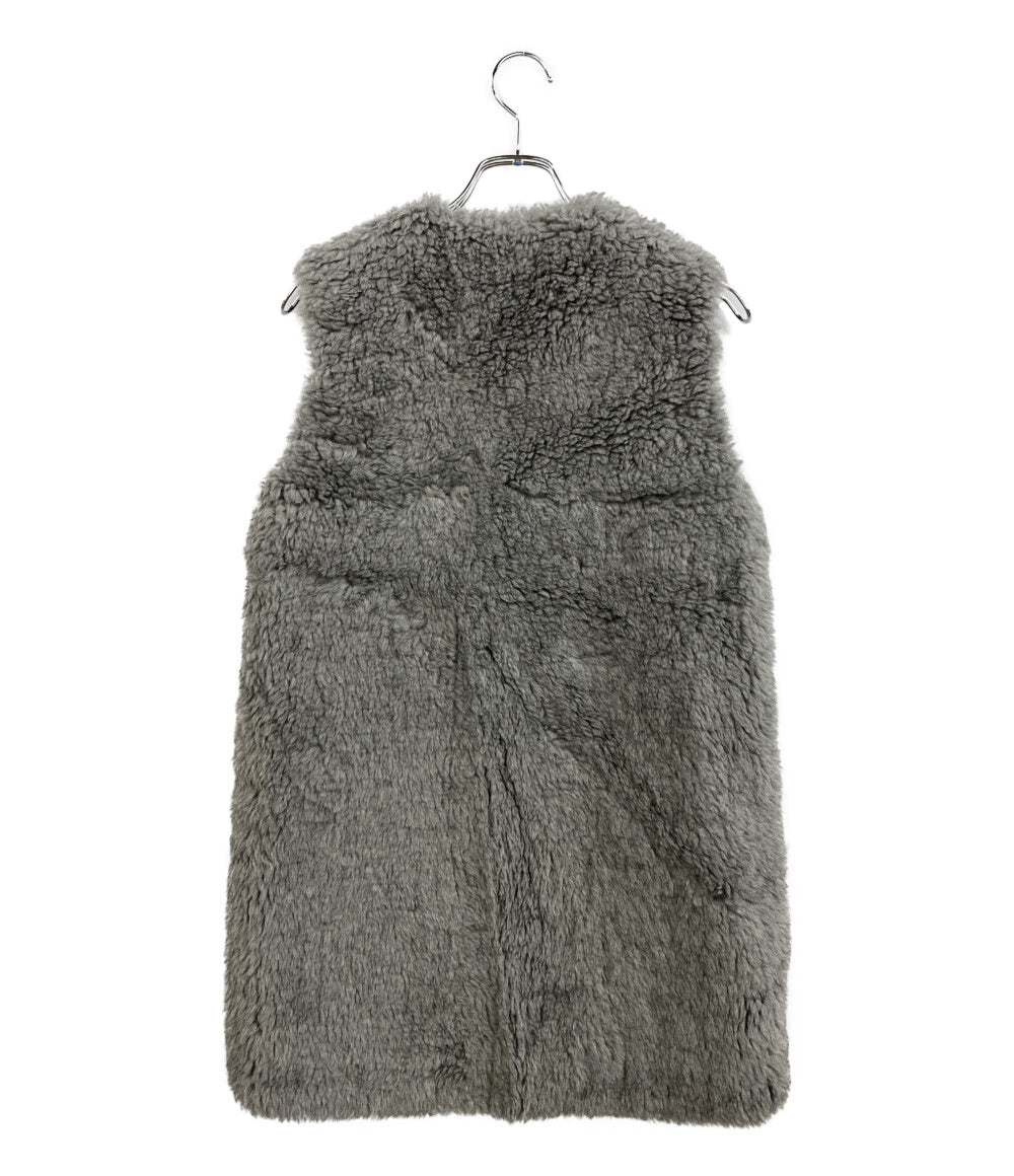 美品 THE RERACS ベスト 23AW 23FW-RECT-134L-UASP-J レディース SIZE F ザ・リラクス