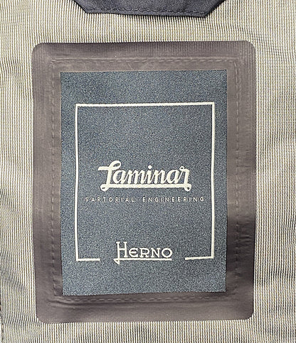HERNO ダウンジャケット ネイビー系 58610-54096-6 レディース SIZE 50 ヘルノ