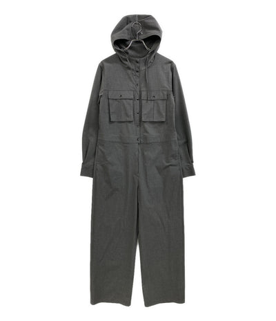 美品 THE PAUSE ザ ポーズ ジャンプスーツ グレー WGP1051109A レディース SIZE F