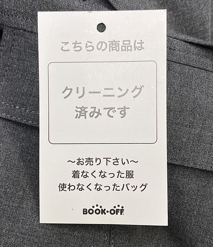 美品 THE PAUSE ザ ポーズ ジャンプスーツ グレー WGP1051109A レディース SIZE F