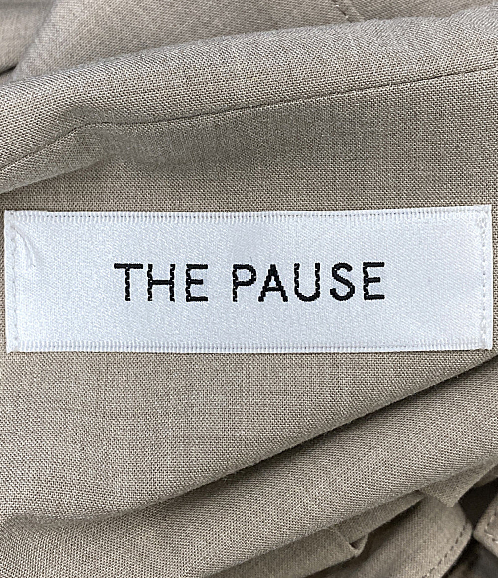 THE PAUSE ザ ポーズ ジャンプスーツ ベージュ WGP1051109A レディース SIZE F