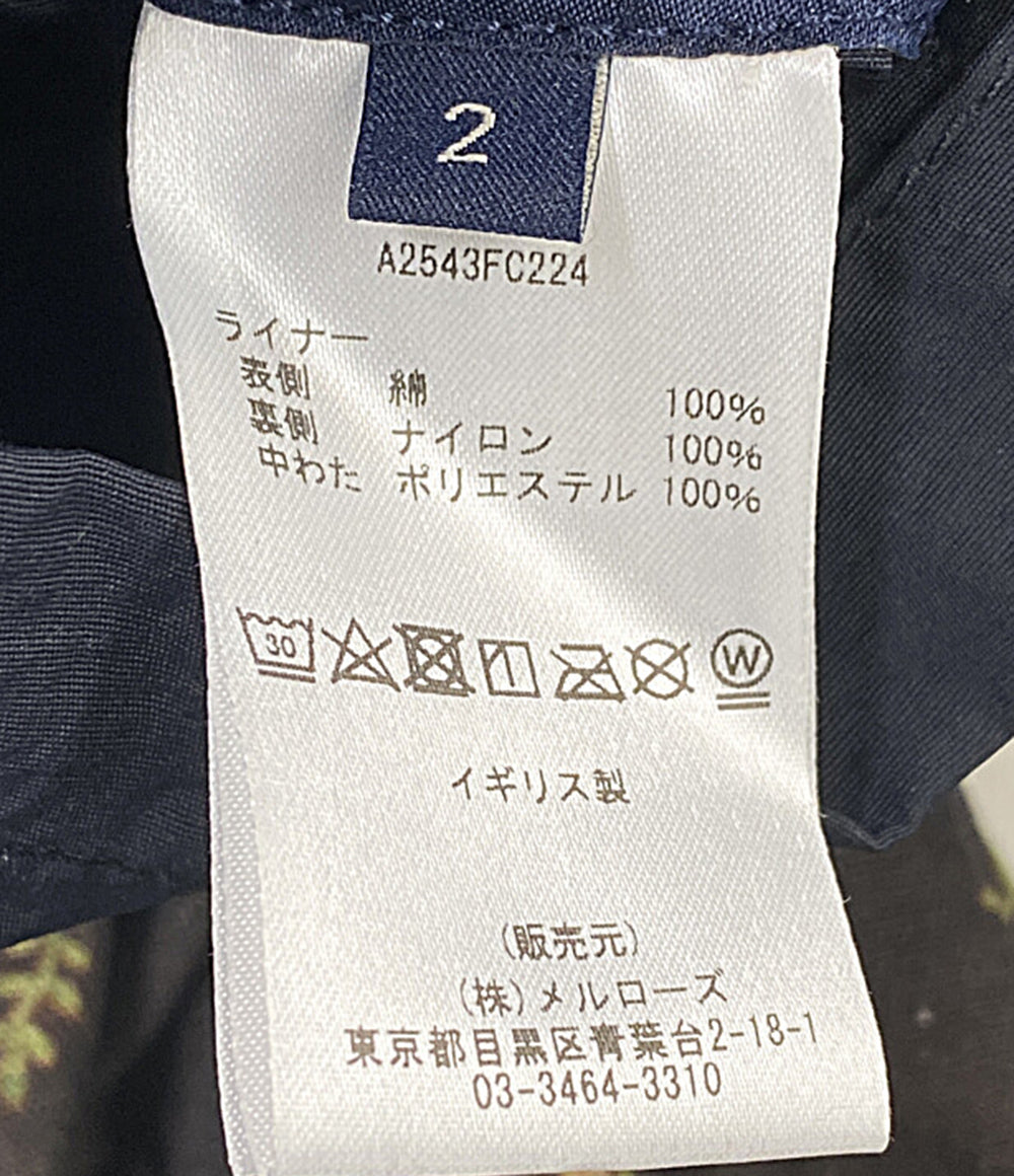 CURRENTAGE×JOHN PARTRIDGE カレンテージ×ジョン・パートリッジ コート 2025AW SJKA2543FC224 レディース SIZE 2
