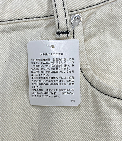 美品 Ron Herman デニムパンツ ×TEN ホワイト 35106005200 レディース SIZE S ロンハーマン