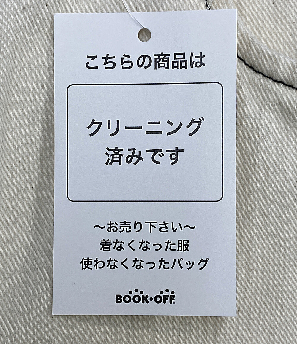 美品 Ron Herman デニムパンツ ×TEN ホワイト 35106005200 レディース SIZE S ロンハーマン