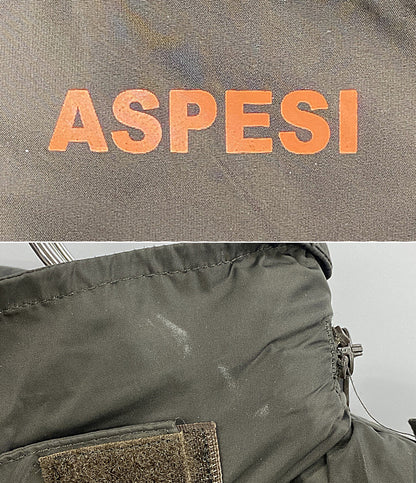 ASPESI ナイロンジャケット I117 カーキ メンズ SIZE M アスペジ