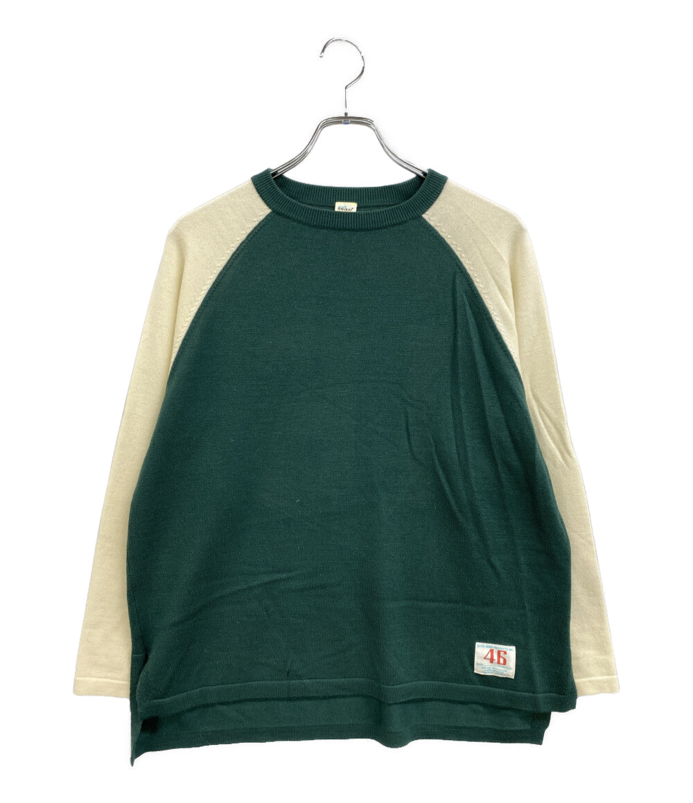 GOOD GRIEF グッドグリーフ ニット 16 グリーン メンズ SIZE F