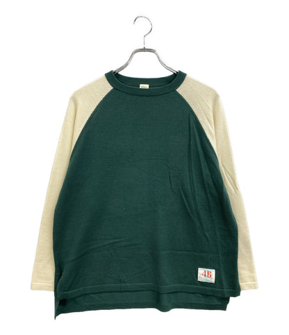 GOOD GRIEF グッドグリーフ ニット 16 グリーン メンズ SIZE F