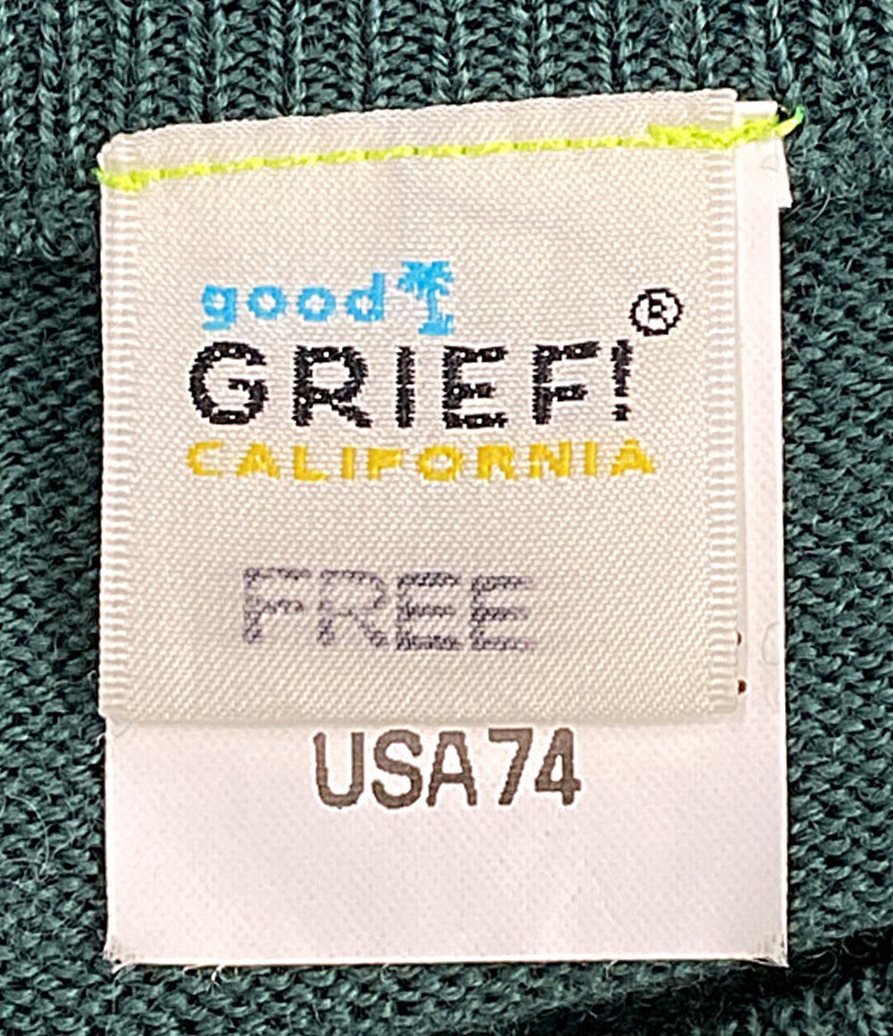 GOOD GRIEF グッドグリーフ ニット 16 グリーン メンズ SIZE F