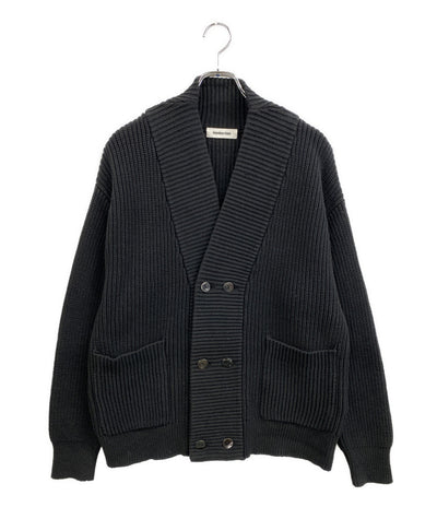 MONKEY TIME ニットカーディガン ブラック ダブルボタン 8328-183-0043 メンズ SIZE M モンキータイム