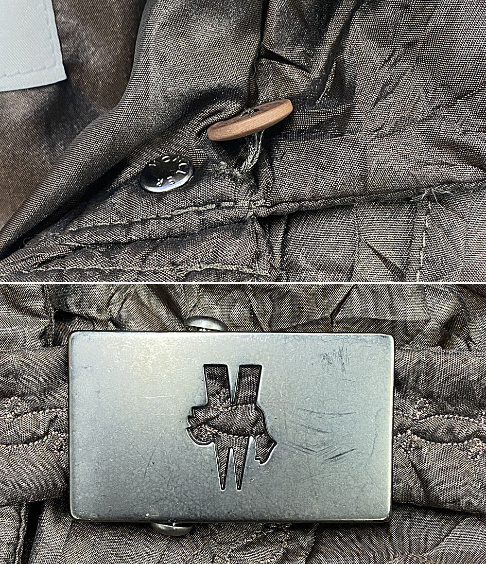 MONCLER コート ファー付 ブラウン キッズ SIZE 140cm モンクレール