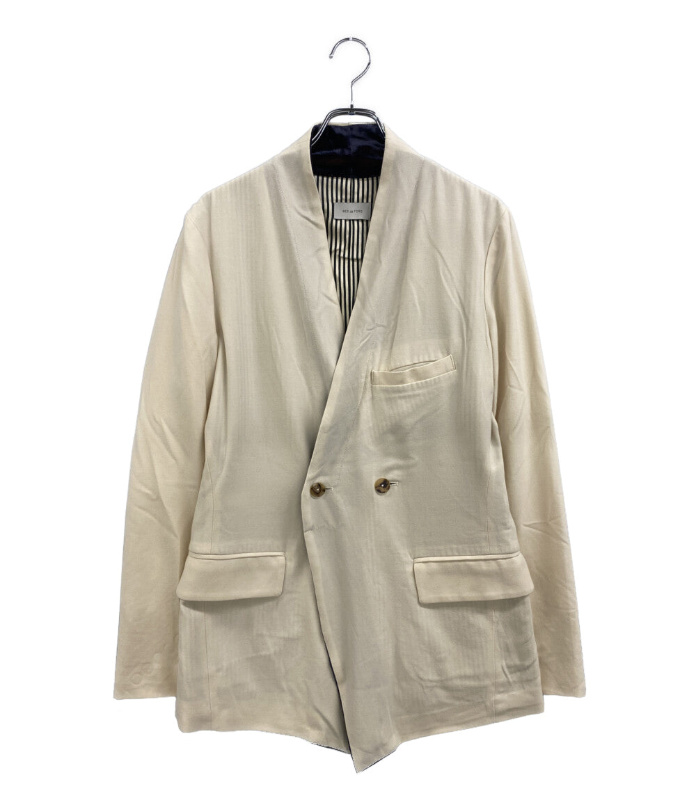 BED J.W. FORD テーラードジャケット ベロアラペル ダブルブレスト 19AW メンズ SIZE 1 ベッドフォード