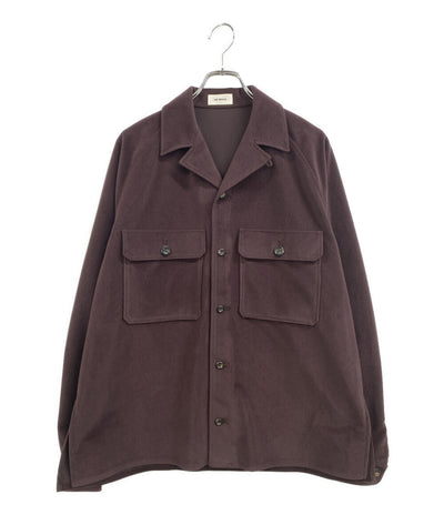 美品 THE RERACS ジャケット コーデュロイシャツジャケット ボルドー 23FW-REBL-371 メンズ SIZE 48 ザ・リラクス