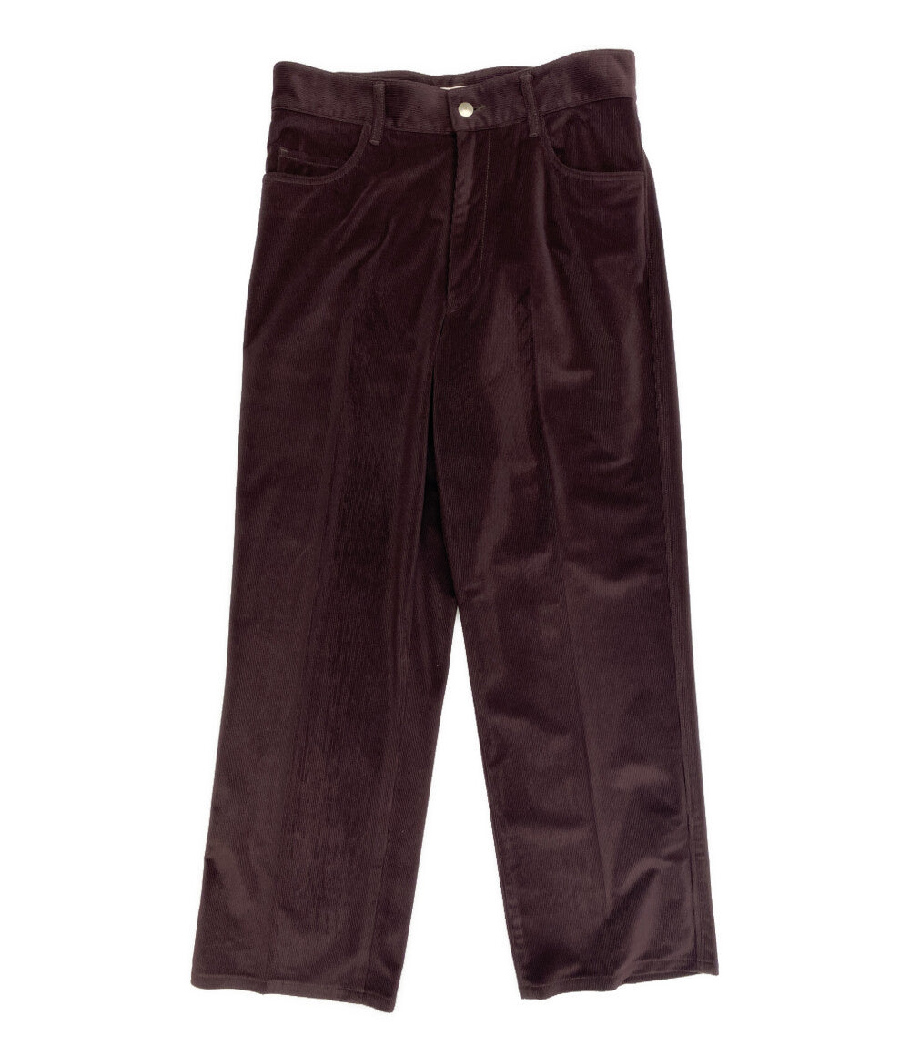 美品 THE RERACS パンツ ボルドー 23FW-REPT-187-2 メンズ SIZE 48 ザ・リラクス