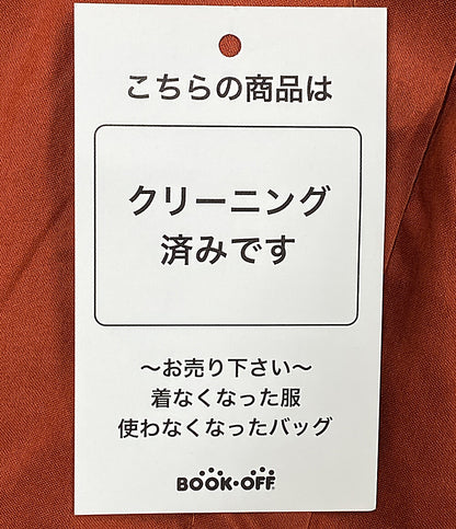 toteme 長袖シャツ ノーカラー オレンジ 81-158-10-041870 レディース SIZE XS トーテム