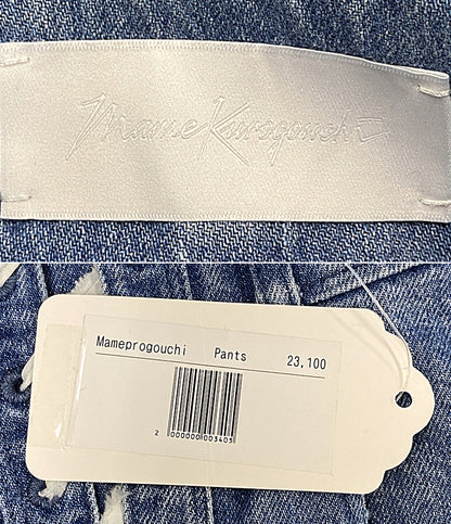 mamekurogouchi パンツ レースアップデニム 18AW MM18AW-PT073 レディース SIZE 1 マメクロゴウチ