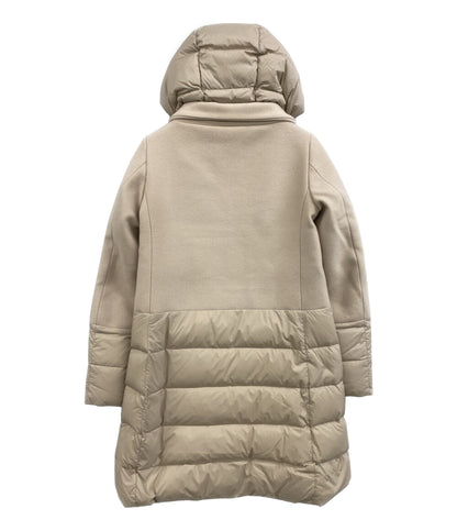 HERNO コート DIAGONAL WOOL AND NUAGE PARKA PI0848D レディース SIZE 38 ヘルノ