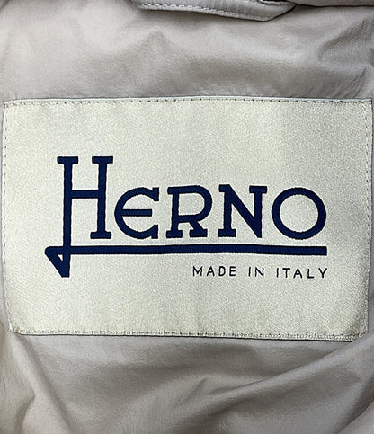 HERNO コート DIAGONAL WOOL AND NUAGE PARKA PI0848D レディース SIZE 38 ヘルノ