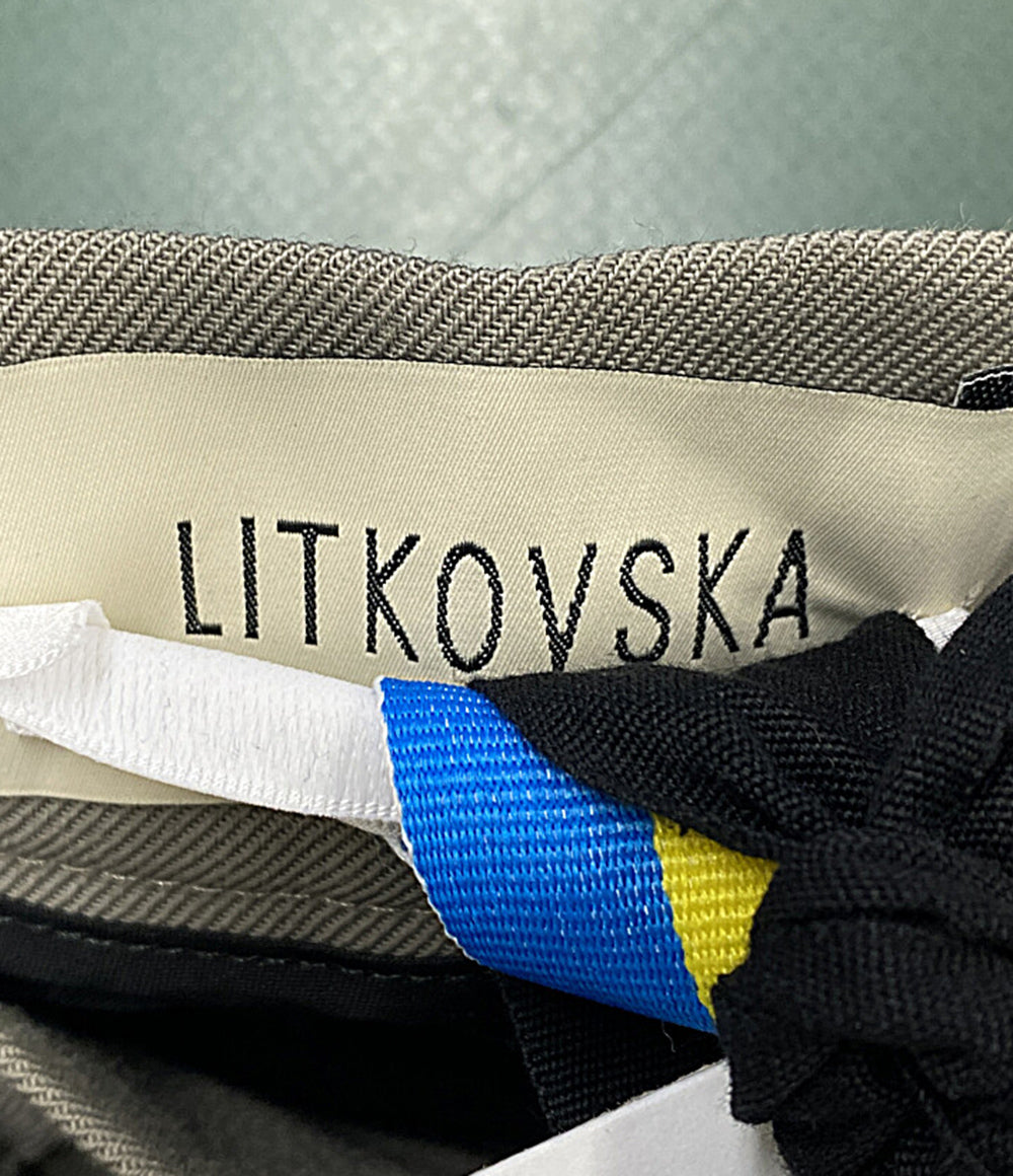 LITKOVSKA リトコフスカ パンツ LILI PANTS カーキ 42-158-07-076562 レディース SIZE 34