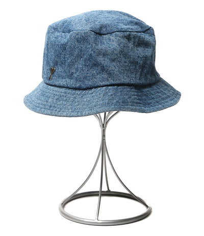 AMI Alexandre Mattiussi アミ アレクサンドル マテュッシ バケットハット デニム レディース SIZE 2