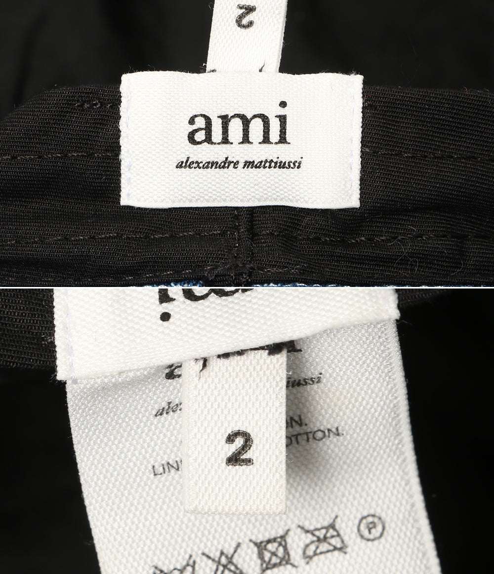 AMI Alexandre Mattiussi アミ アレクサンドル マテュッシ バケットハット デニム レディース SIZE 2