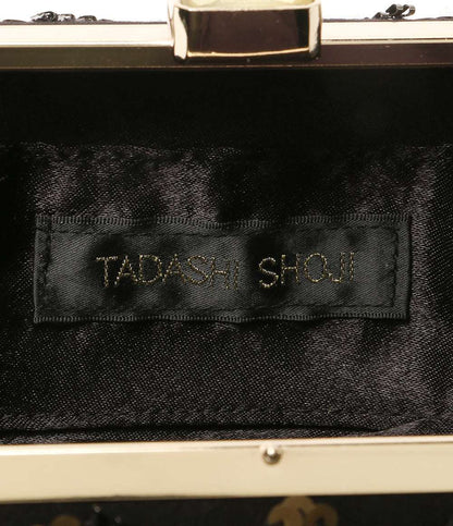 TADASHI SHOJI パーティーバッグ スパンコール イエロービジュー レディース タダシショージ