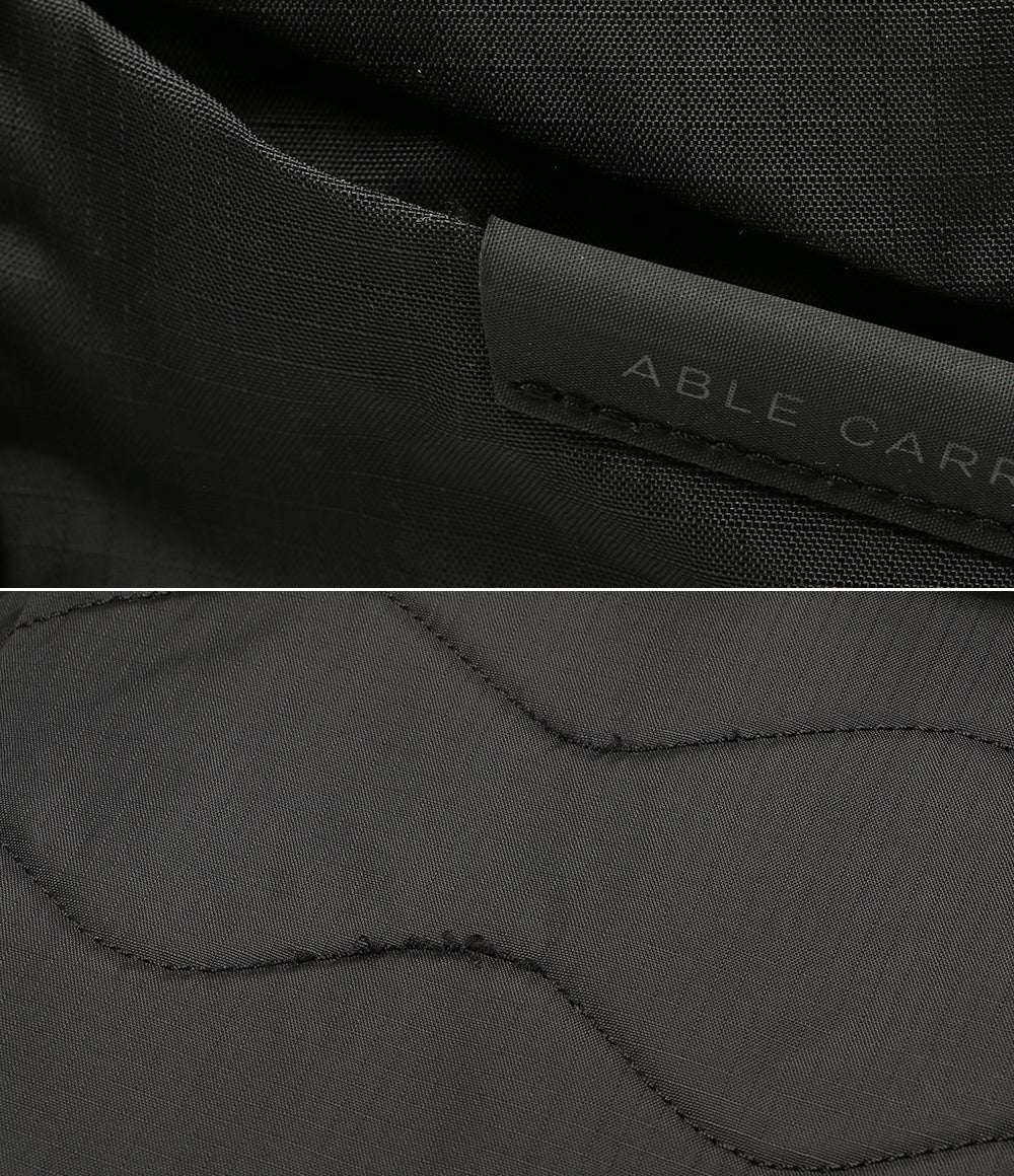 ABLE CARRY エイブル キャリー サーティーンデイバッグ BLACK メンズ