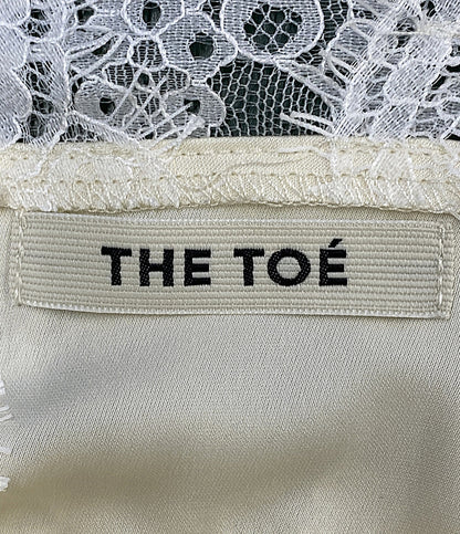 美品 THE TOE ザ・トゥー キャミソール Sneek Lace Top TT26210025 レディース SIZE S