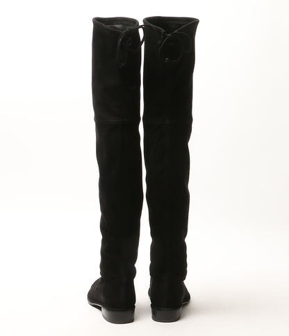 STUART WEITZMAN ブーツ スウェード ブラック YO08060 レディース SIZE 35 スチュアートワイツマン