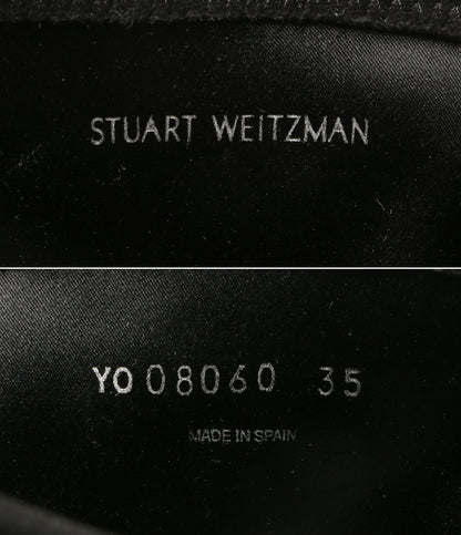 STUART WEITZMAN ブーツ スウェード ブラック YO08060 レディース SIZE 35 スチュアートワイツマン