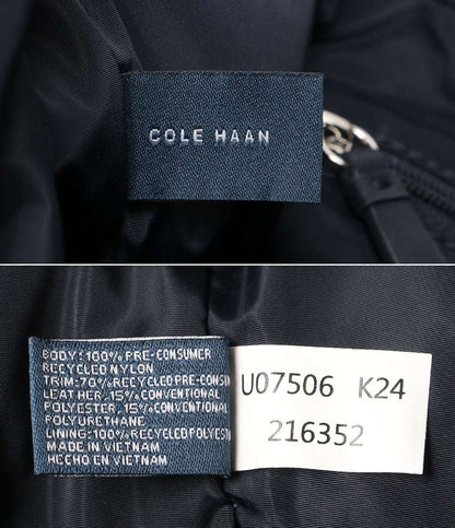 COLE HAAN リュック・デイパック ナイロン ネイビー レディース コールハーン